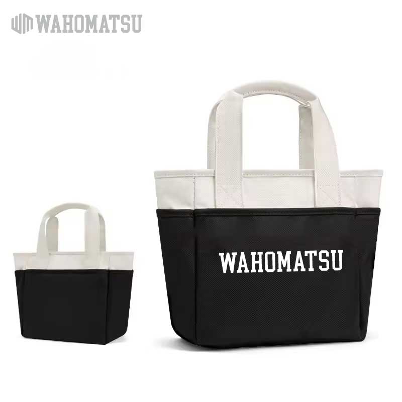 WAHOMATSUカートバック(BLACK × WHITE) 予約販売 ※5月下旬より順次発送