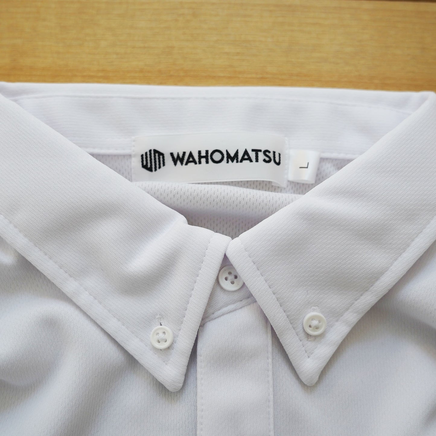 WAHOMATSUポロシャツ(ホワイト)