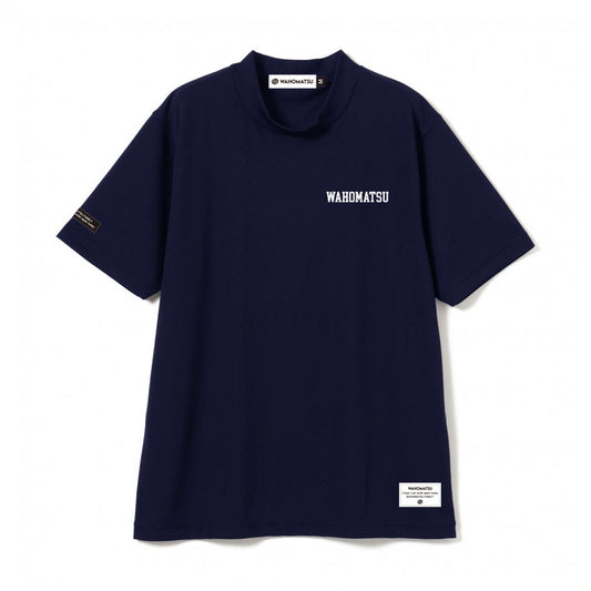 モックネックシャツ(ネイビー) 受注商品：9月中旬順次発送
