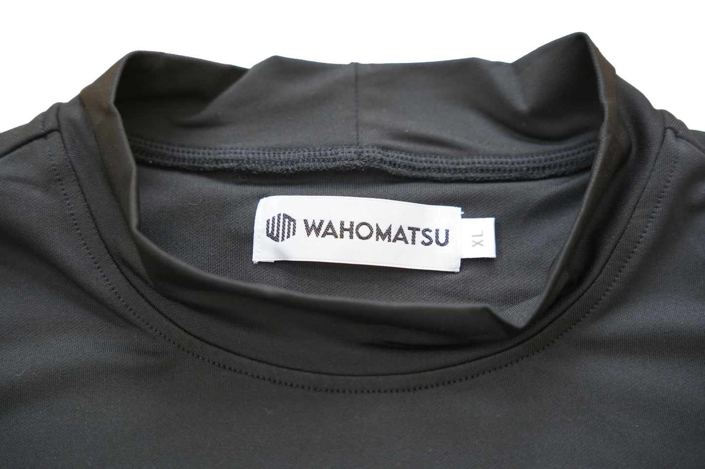 モックネックシャツ(ブラック) 受注商品：9月中旬順次発送