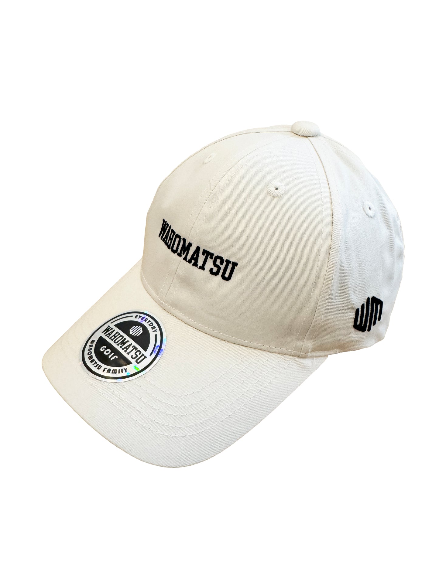 WAHOMATSUロゴキャップ(アイボリー)受注商品：9月中旬順次発送
