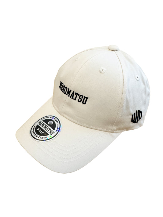 WAHOMATSUロゴキャップ(アイボリー)受注商品：9月中旬順次発送