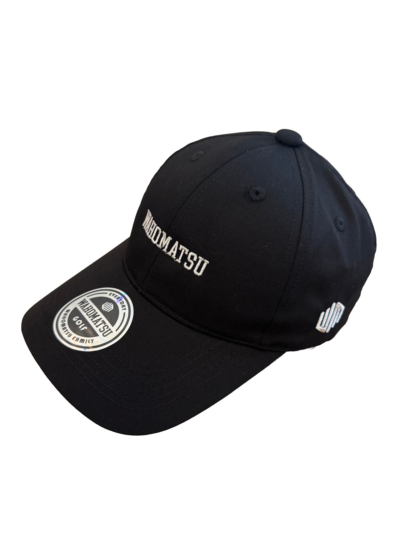 WAHOMATSUロゴキャップ(ブラック)受注商品：9月中旬順次発送