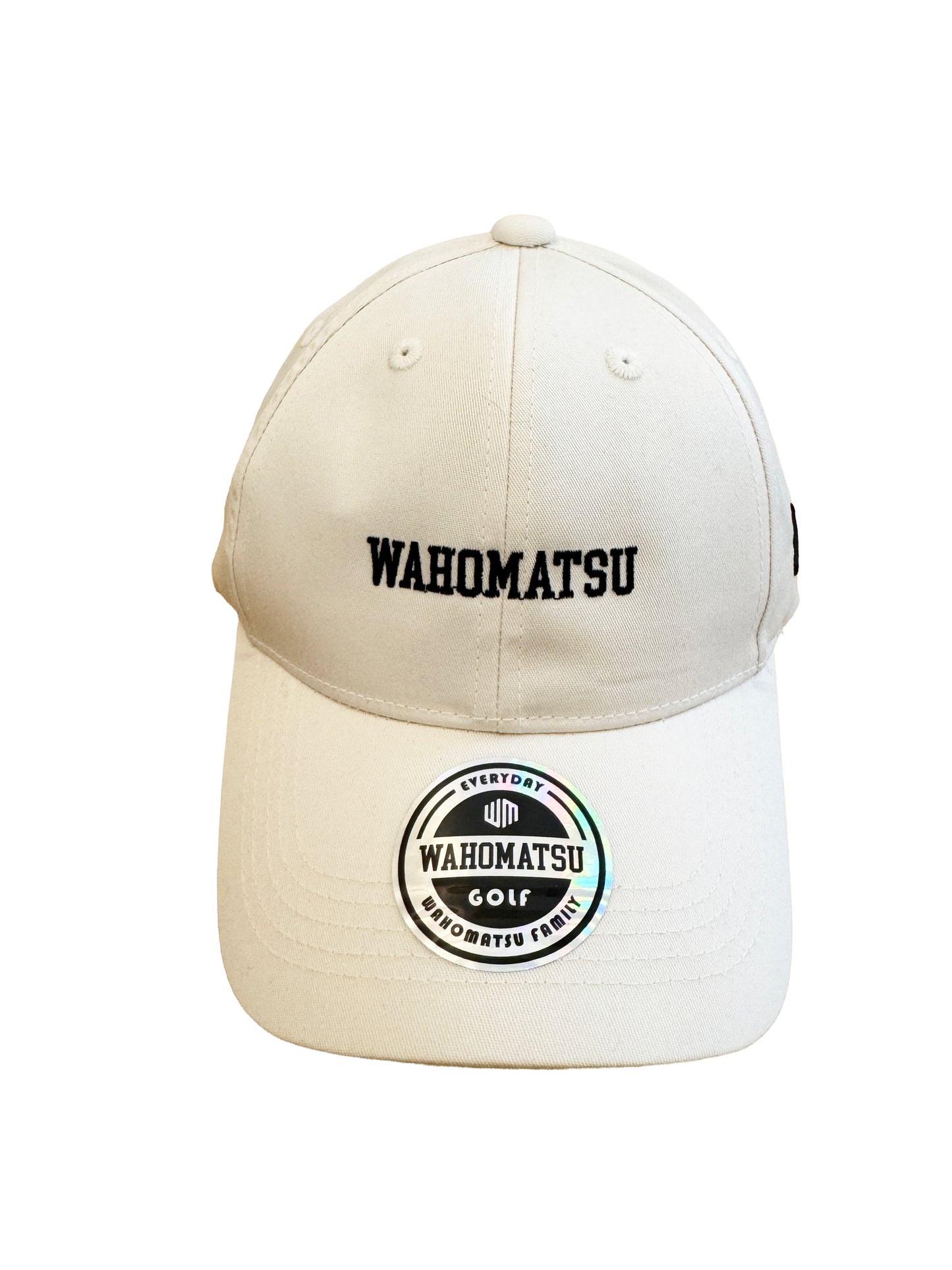 WAHOMATSUロゴキャップ(アイボリー)受注商品：9月中旬順次発送
