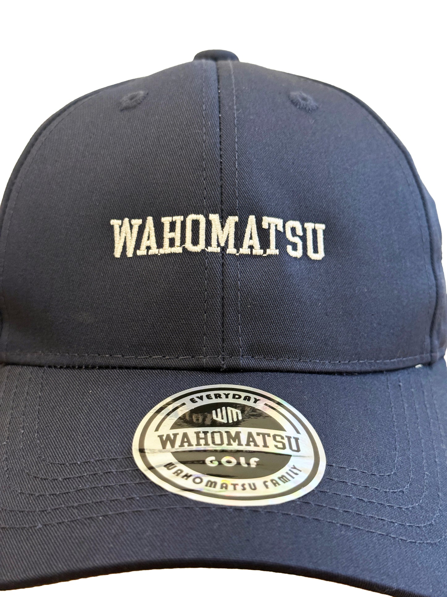 WAHOMATSUロゴキャップ(ネイビー)受注商品：9月中旬順次発送