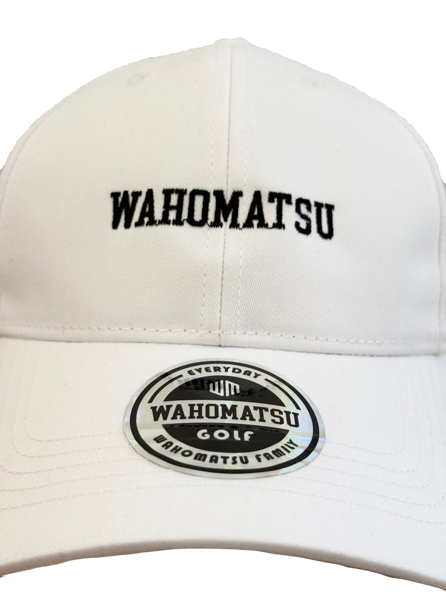 WAHOMATSUロゴキャップ(ホワイト)受注商品：9月中旬順次発送