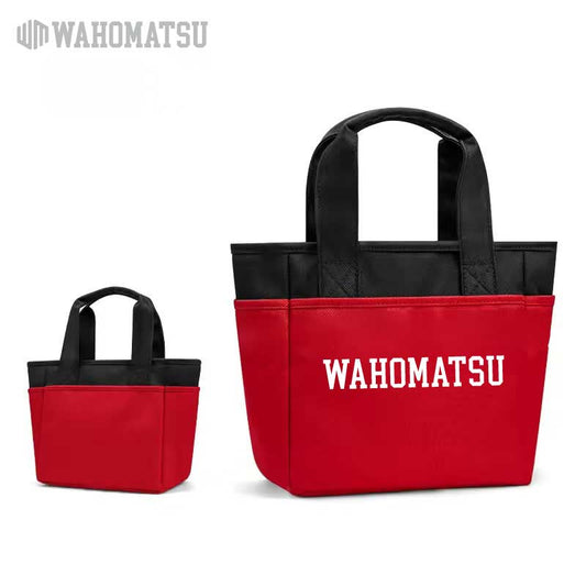 WAHOMATSUカートバック(BLACK × RED)　予約販売　※5月下旬より順次発送